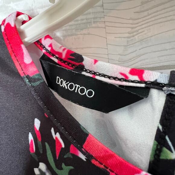 Dokotoo floral print shortie Pajamas girls' Size 8-9 years - Picture 4 of 5